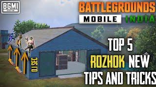 ROZHOK Top 5 Brand New Tips and Tricks || Best Tips and Tricks for ROZHOK || Bgmi/Pubg mobile