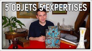 5 objets, 5 expertises