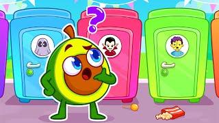 Which Restroom Should Avocado Go To?Best Kids Cartoon by Meet Penny