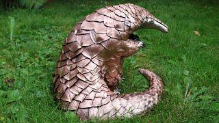 How to make a pangolin out of copper and steel