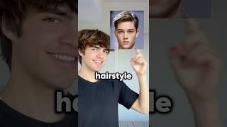 Side part hair tutorial 