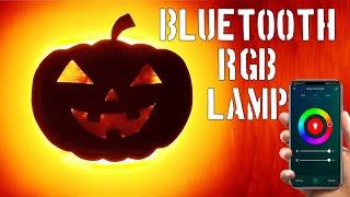 RGB wall decoration pumpkin lamp for halloween || RGB | rgb light strip | arduino nano| vishal soni