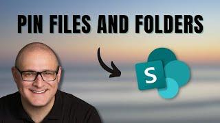 How to pin files and folders in SharePoint Online