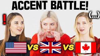 British vs American vs Canadian ENGLISH Differences!