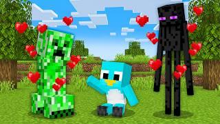 Adopted By MOBS in Minecraft!