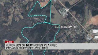 Over 1,000 new homes planned for Spartanburg Co.