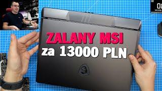 MSI z RTX4080 ZALANY! 13000 PLN poszło....