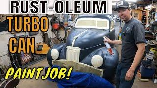 Painting my truck with Rustoleum Turbo Cans!