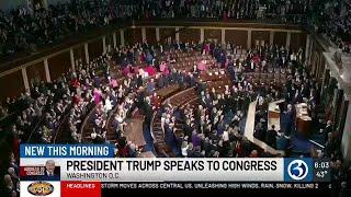 VIDEO: Local reaction continues to poor in from Trump's address to Congress