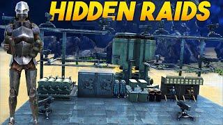 SOLO Raiding 4 HIDDEN Bases For HUGE LOOT - ARK