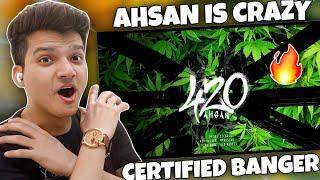 420 - AHSAN REACTION | Prod. SickKid | Official Audio | Pakistani Drill | IFLAH REACTS