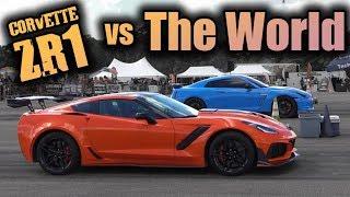 C7 Corvette ZR1 vs The World (Half Mile)