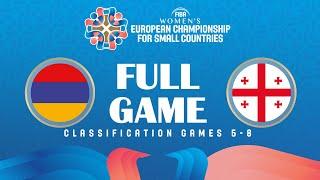 ARM v GEO | Full Basketball Game | FIBA Women's European Championship for Small Countries 2024