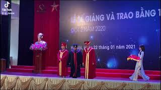 Trao bằng Đại học Công nghệ - ĐHQGHN