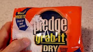 Pledge Grab It Dry Deep Pockets Orange Citrus Scent Review