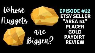 Whose Nuggets Are Bigger?...Episode #22 "Area 51 Placer"  #goldpannning #goldpaydirtreviews #gold