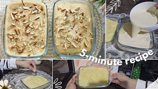 5-minute Instant Dessert for Fasting  || Easy dessert to make at home in 5 minutes 