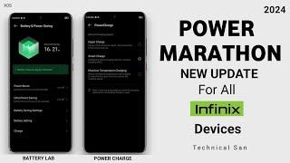 Battery Lab x Power Marathon Update | 3 Charging Modes | AI Smart Charging for all infinix Devices 