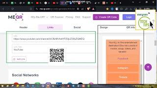 How To Create Single QR Code For a Profile With Multiple Links 2024