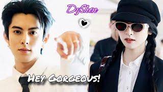 Shen Yue's airport OOTD | Dylan Wang is very friendly