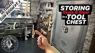 Building the Ultimate Gun Room Ep.2 | Storing Firearms & Gear in a Badass Tool Chest