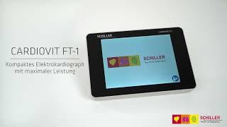 CARDIOVIT FT 1 von SCHILLER |  Das EKG-Tablet für die mobile Funktionsdiagnostik