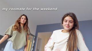 living with my sister for the weekend....vlog