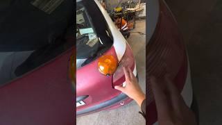 Benoit installs a Giro headlight instead of a turn signal