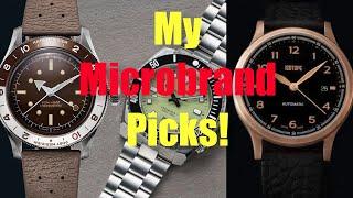 My Microbrand Picks (20 Brands/Watches)!