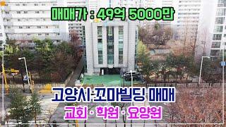 고양시 꼬마빌딩 매매 - 교회·학원·요양원 추천