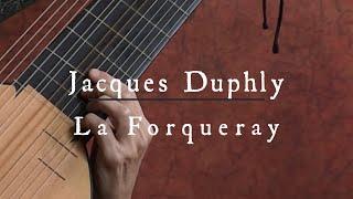 Jacques Duphly: La Forqueray on theorbo