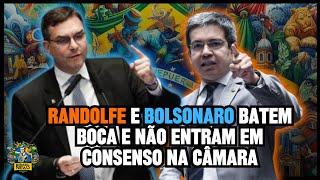 Randolfe e Flávio Bolsonaro batem boca e não entram em consenso na câmara dos deputados