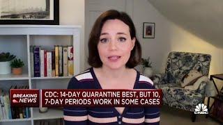 CDC: 14-day quarantine still best, but 10 or 7-day periods work in some cases