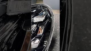 958 Porsche Cayenne Water Entering Headlights - Condensation Repair