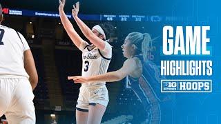 Bucknell at Penn State | Highlights | Big Ten Women's Basketball | 11/04/2024