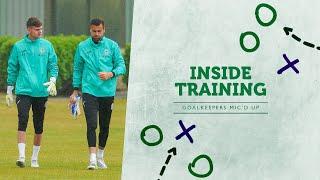 David Marshall & The Hibs Goalkeepers Mic'd Up Before Celtic | Inside Training | Hibernian FC