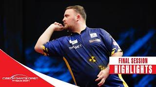 RECORDS BROKEN, CHAMP CROWNED!  | Final Session Highlights | 2024 Gambrinus Czech Darts Open