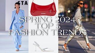  Spring Diaries: 2024 Spring TOP 5 Fashion Trends 