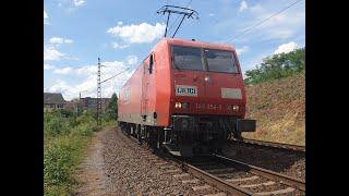 Führerstandsmitfahrt / Cabview BR 145 Würzburg Hbf. - Aschaffenburg Main-Spessart-Bahn