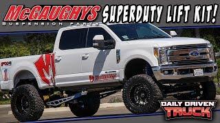 McGaughys 9" Lift on a 2017 F250 SuperDuty - SOTA Offroad wheels & 38" tires