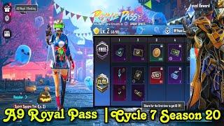 PUBG Mobile Cycle 7 Season 20: How to Unlock A9 Royal Pass | Complete Guide