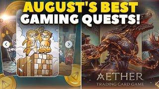 Major Play To Earn Game Events In August! [Illuvium, Mocaverse, Notcoin & more!]