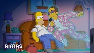 THE SIMPSONS, BAD BUNNY - TE DESEO LO MEJOR (Official Video)