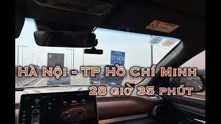 Hà Nội - Tp Hồ Chí Minh trong 28 giờ 35 phút bằng VinFast VF8