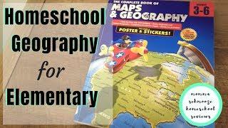 Homeschool Geography || LOOK INSIDE || The Complete Book of Geography & Maps