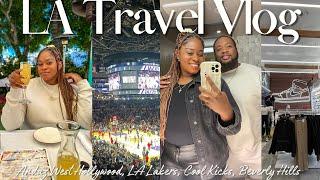 LA TRAVEL VLOG 2024 ️ Lakers Game, Sneaker Shopping on Melrose, Andaz West Hollywood & More