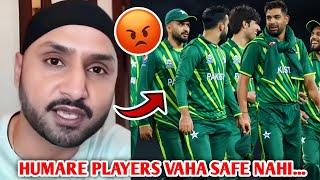 "Humare Players vaha safe Nahi hai..." Harbhajan on India Vs Pakistan Champions Trophy 2025!