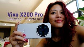 Vivo X200 Pro: Unboxing + camera tour!