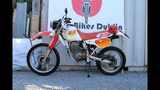 Honda XLR 250 Baja  1990 Review - honda xlr 250 baja (white) 1990 review / overview