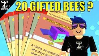 20 GIFTED BEES!! | BEE SWARM SIMULATOR | ROBLOX EP24